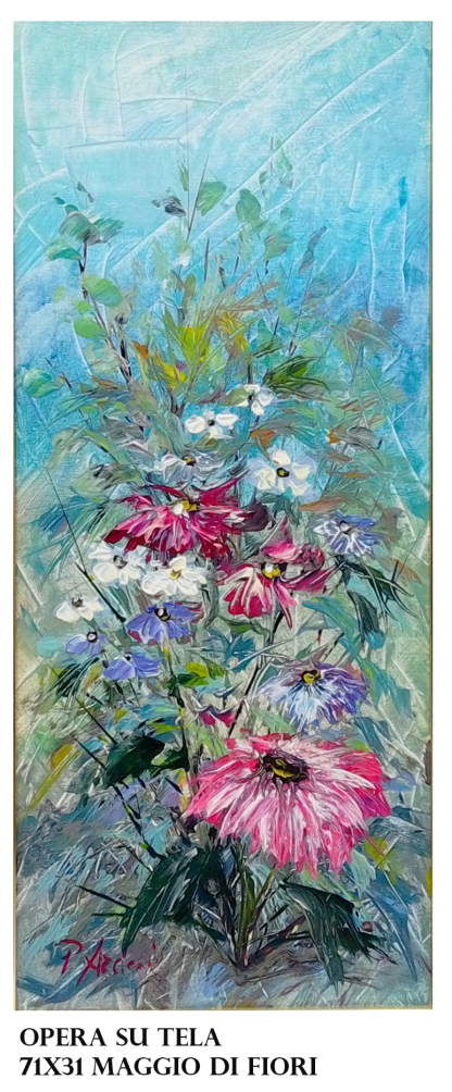 Maggio di Fiori 71 x 31 cm