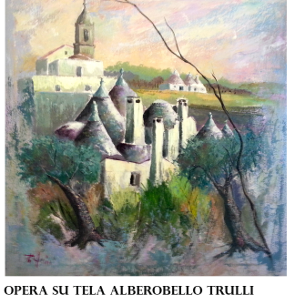 Alberobello Trulli 60 x 60 cm