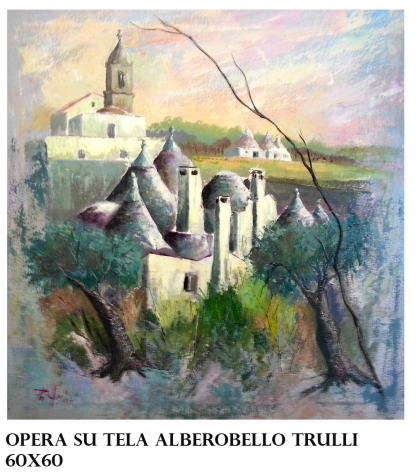 Alberobello Trulli 60 x 60 cm